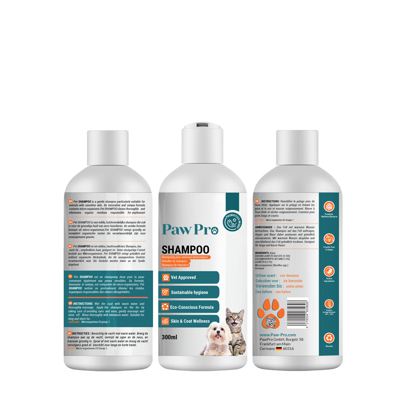 PawPro Shampoo Main Product Image